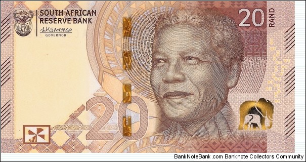 SOUTH AFRICA 20 Rand  Banknote