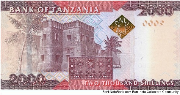Banknote from Tanzania year 2020