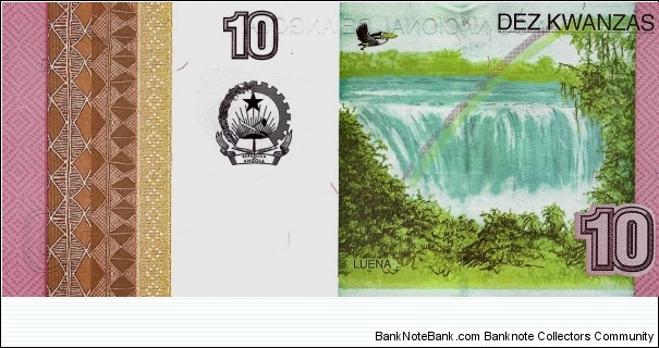 Banknote from Angola year 2012
