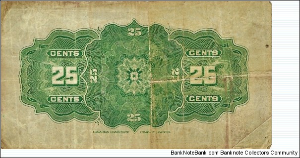 Banknote from Canada year 1923