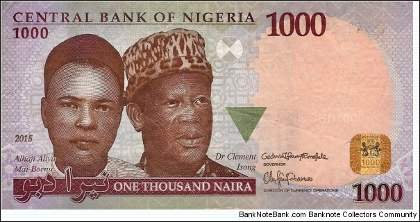 NIGERIA 1000 Naira Banknote