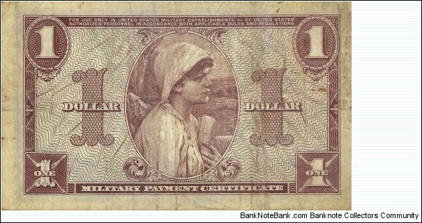 Banknote from USA year 1954