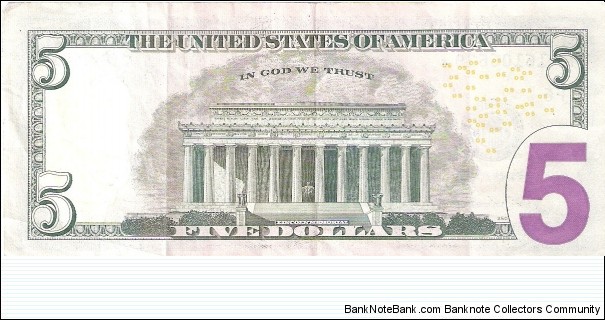 Banknote from USA year 2013