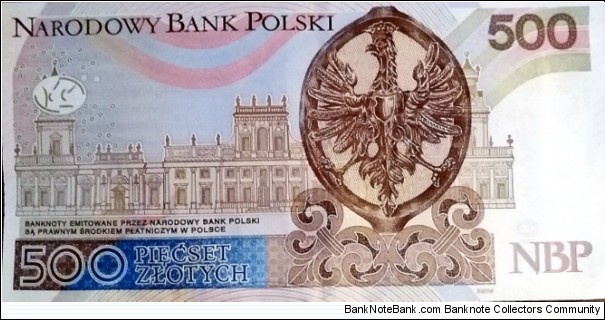 Banknote from Poland year 2017