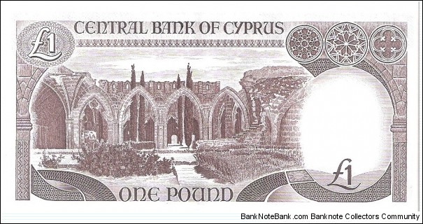 Banknote from Cyprus year 1982
