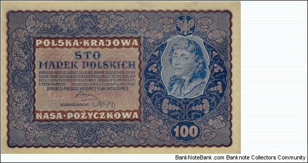 POLAND 100 Marek Polskich Banknote