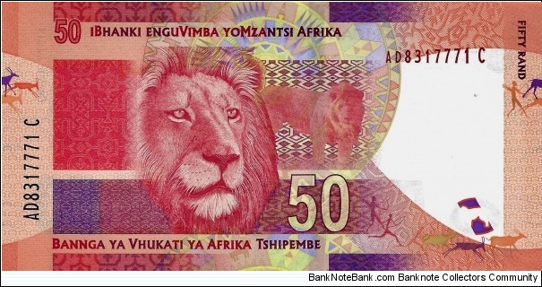 Banknote from South Africa year 2012