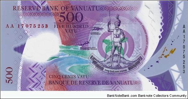 VANUATU 500 Vatu Banknote