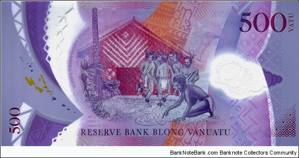 Banknote from Vanuatu year 2017
