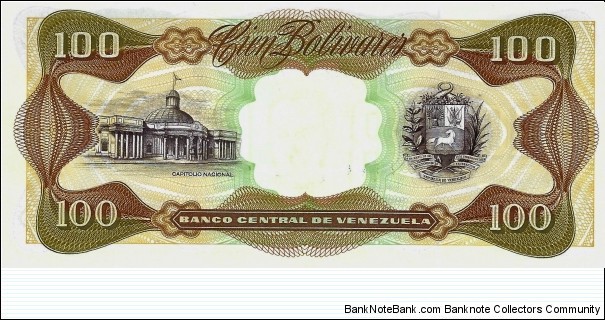 Banknote from Venezuela year 1992