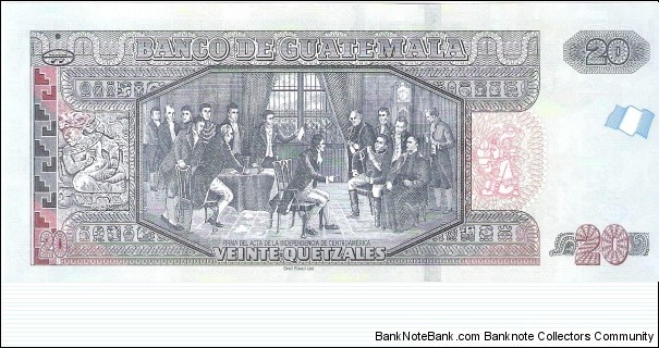 Banknote from Guatemala year 2020