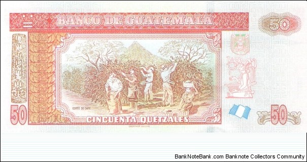 Banknote from Guatemala year 2018