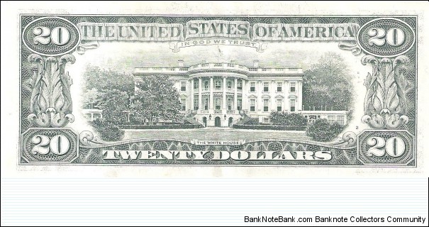 Banknote from USA year 1990
