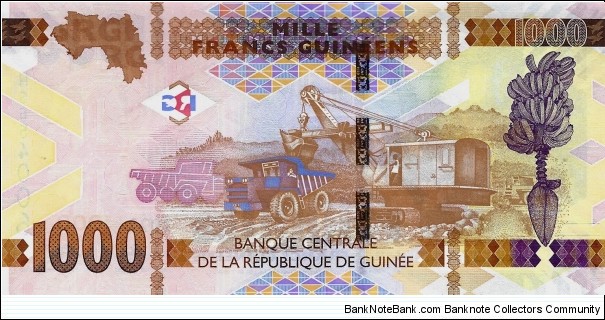 Banknote from Guinea year 2022