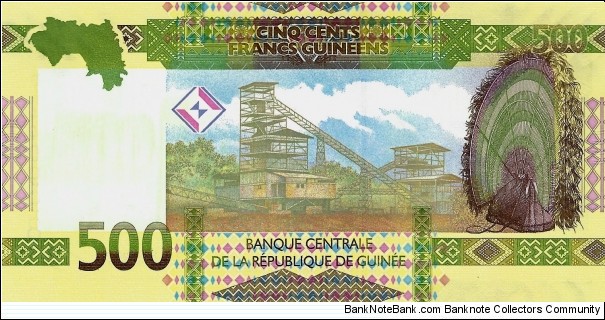 Banknote from Guinea year 2022