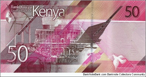 Banknote from Kenya year 2019