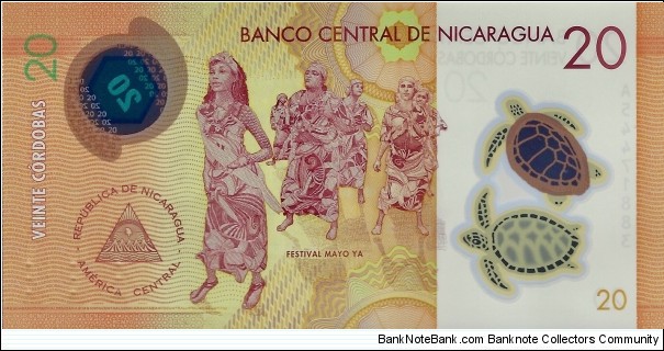 Banknote from Nicaragua year 2019