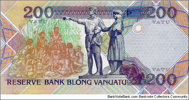 Banknote from Vanuatu year 1995