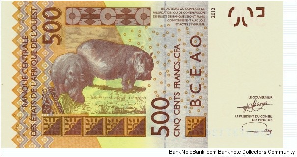 Banknote from West African States year 2023