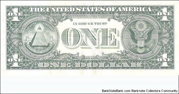 Banknote from USA year 2017