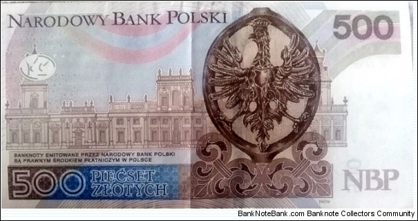 Banknote from Poland year 2017